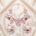 Purple Raisen Art Jewellery Set