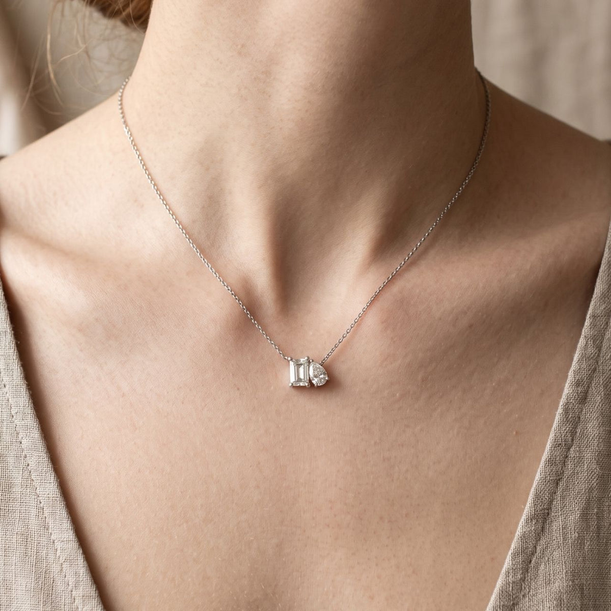 AD Silver Chain & Pendant